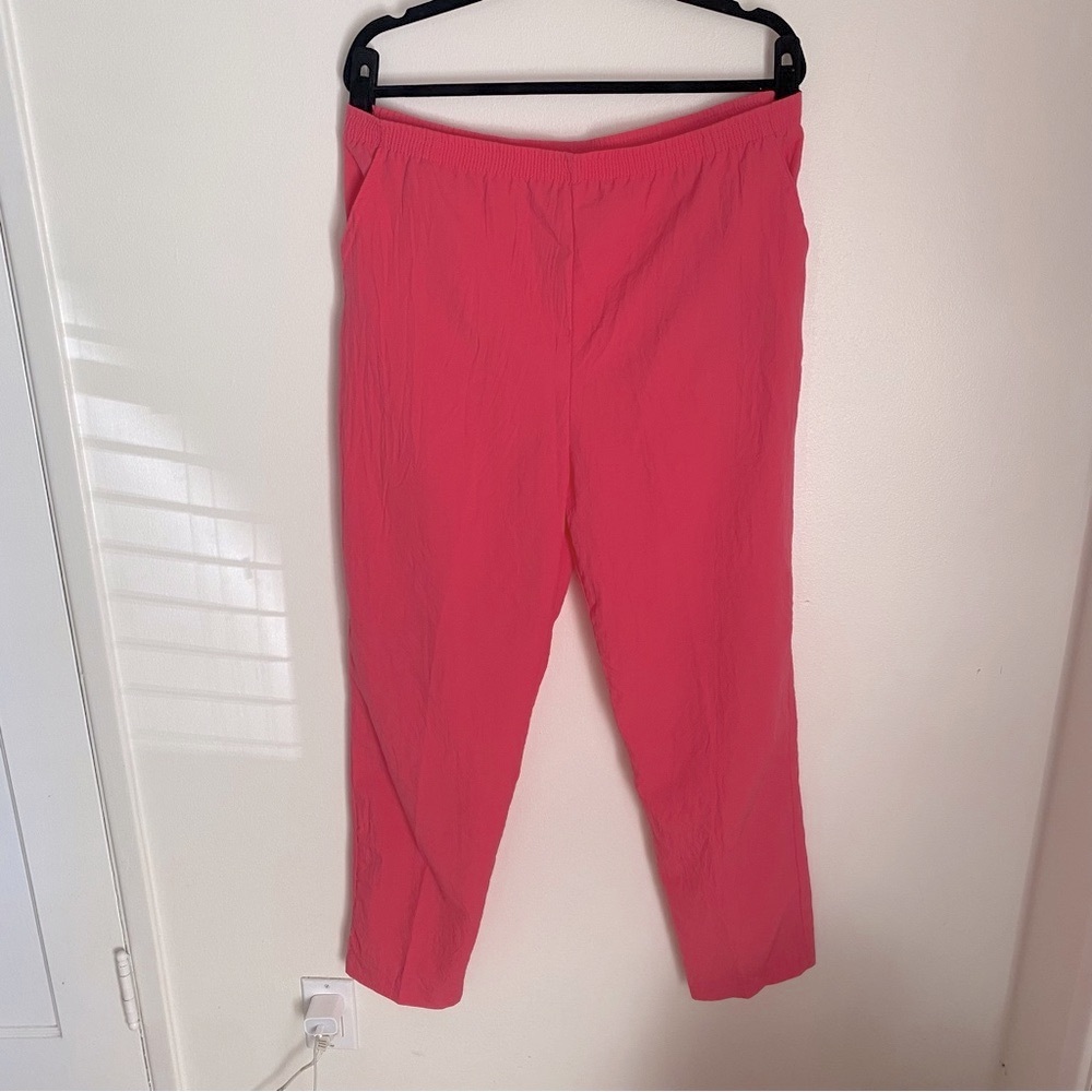 Vintage Pink Parachute Pants